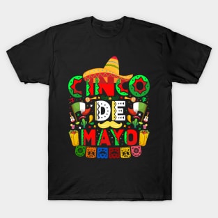 Cinco De Mayo Mexican Fiesta 5 De Mayo T-Shirt